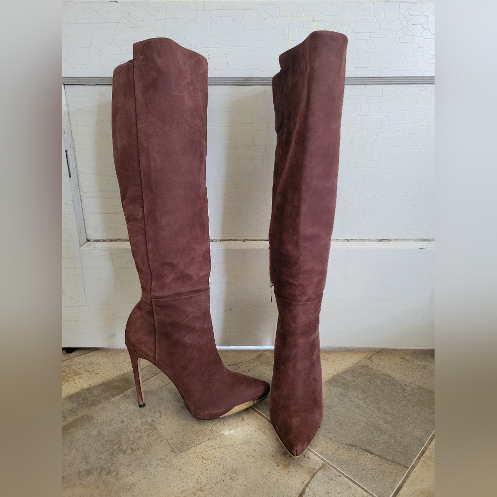 RACHEL ROY metal toe boots!